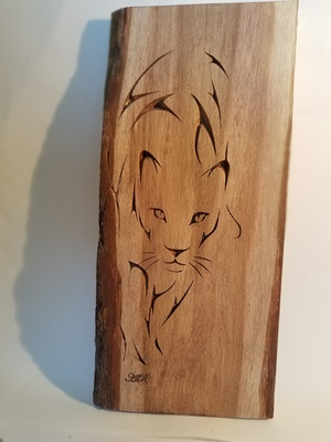 Panthère à la chasse