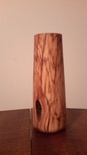 Vase uniflore conique en olivier