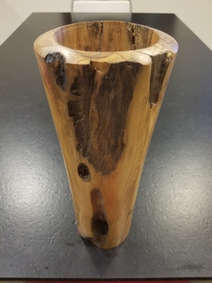 Grand vase en olivier1