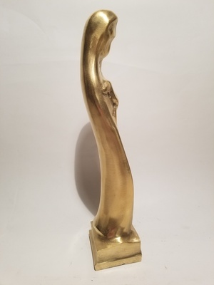 Vierge en bronze2