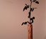 Vase uniflore cylindrique en olivier