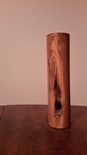 Vase cylindrique uniflore en olivier