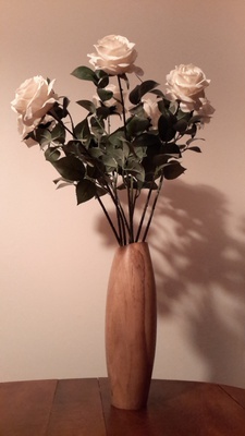 Vase ovoïde en chêne2