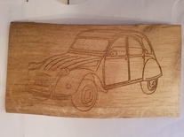 Voiture Citroën 2 chevaux