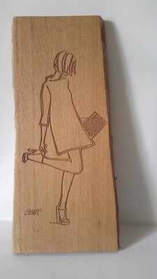 La femme et le shopping