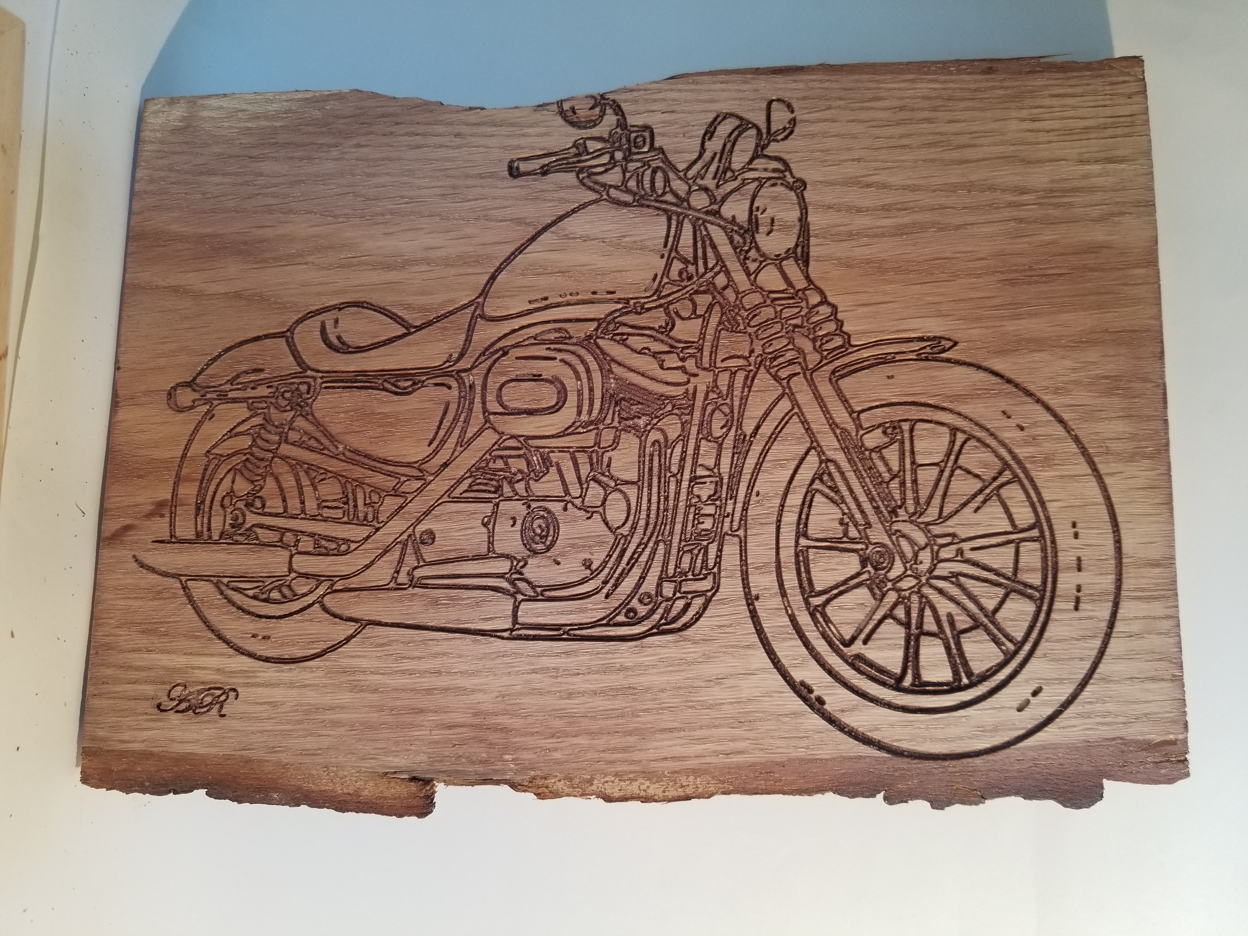 Moto Harley Davidson Softail FXSTB1